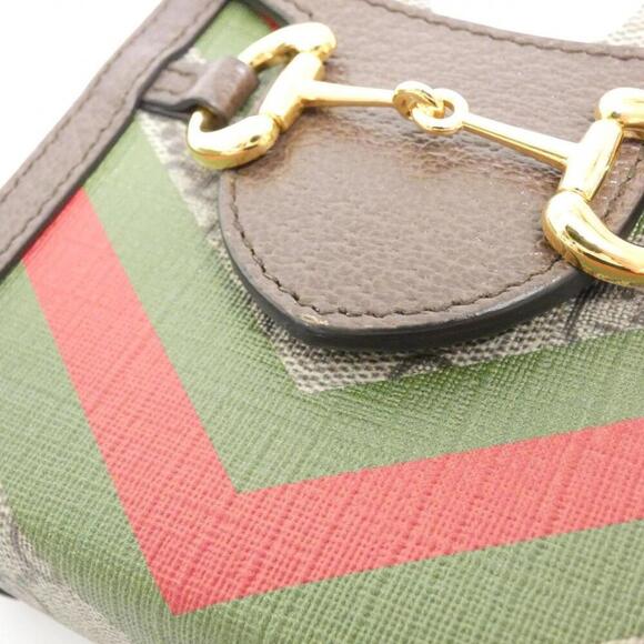 GUCCI Brown Horsebit Bag - Picture 4 of 7